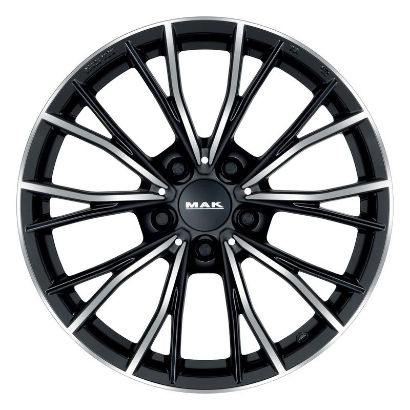 MAK MARK black mirror 8.0Jx17 5x120 ET53