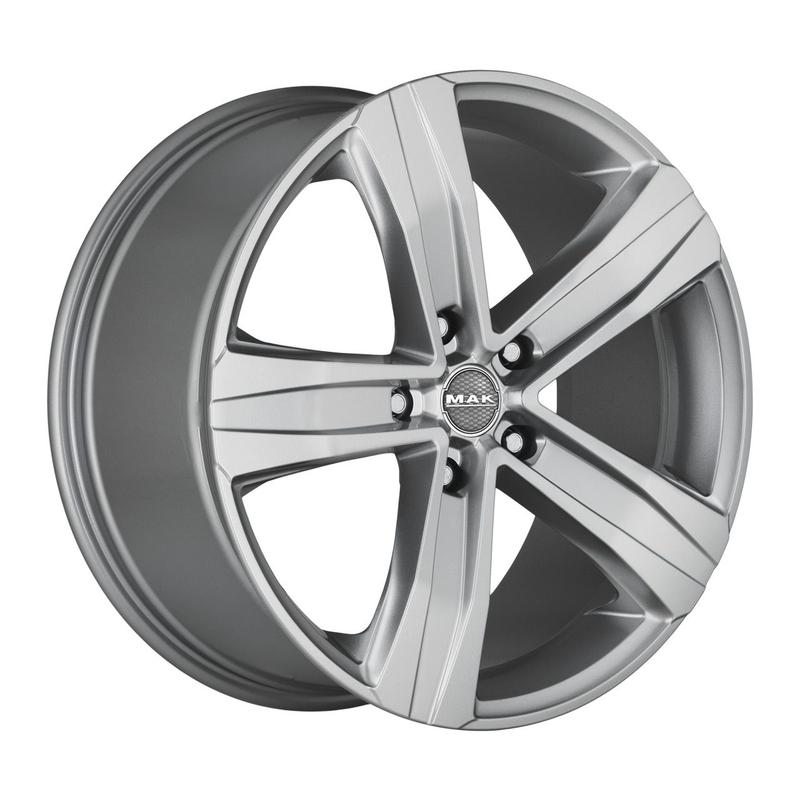 MAK STONE 5 silber 7.0Jx17 5x118 ET40