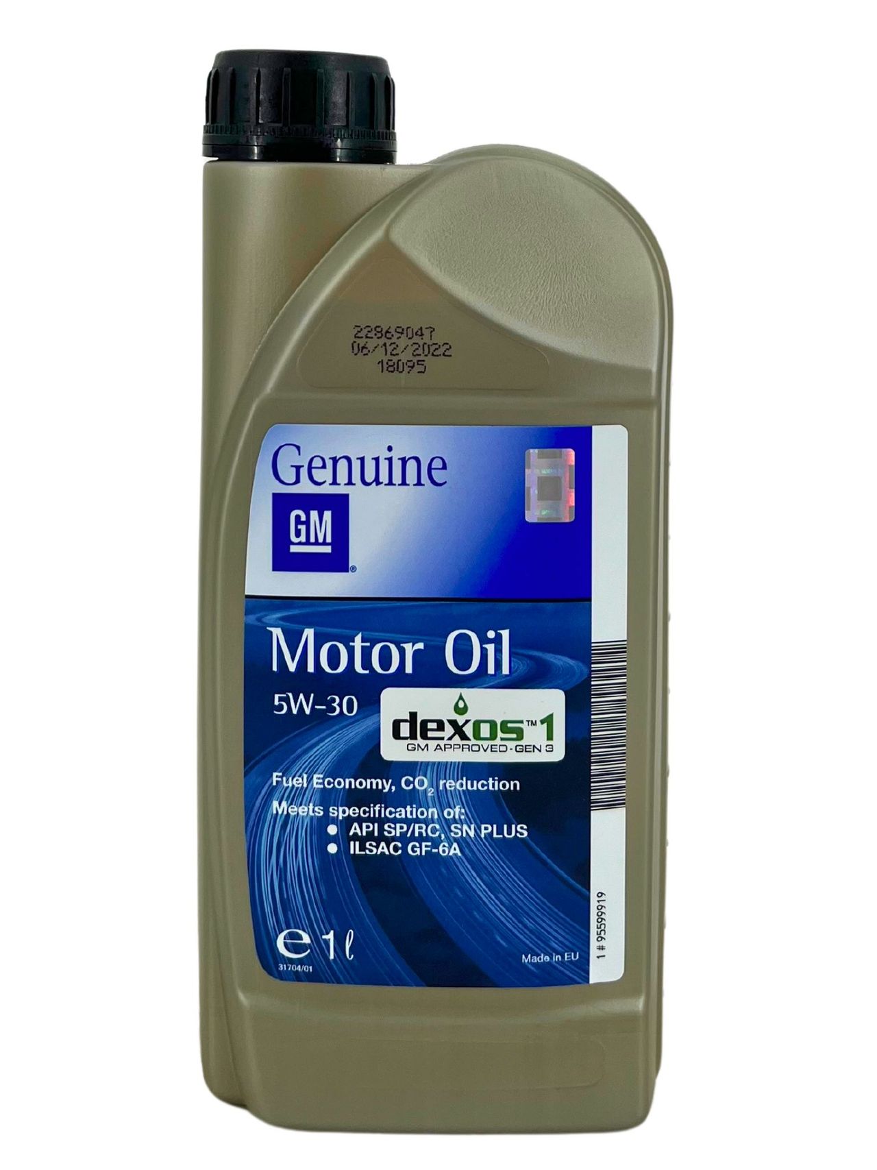 GM Dexos 1 GEN 3 5W-30 1 Liter