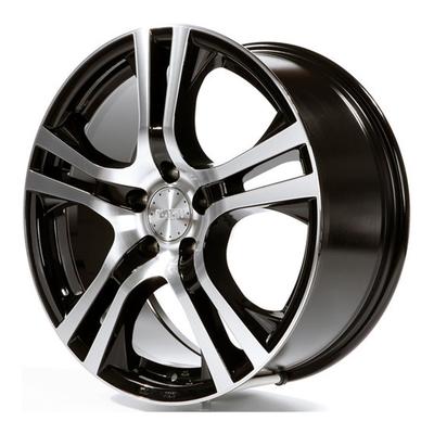 PLATIN PLATIN P53 schwarz poliert 6.0Jx15 4x100 ET45