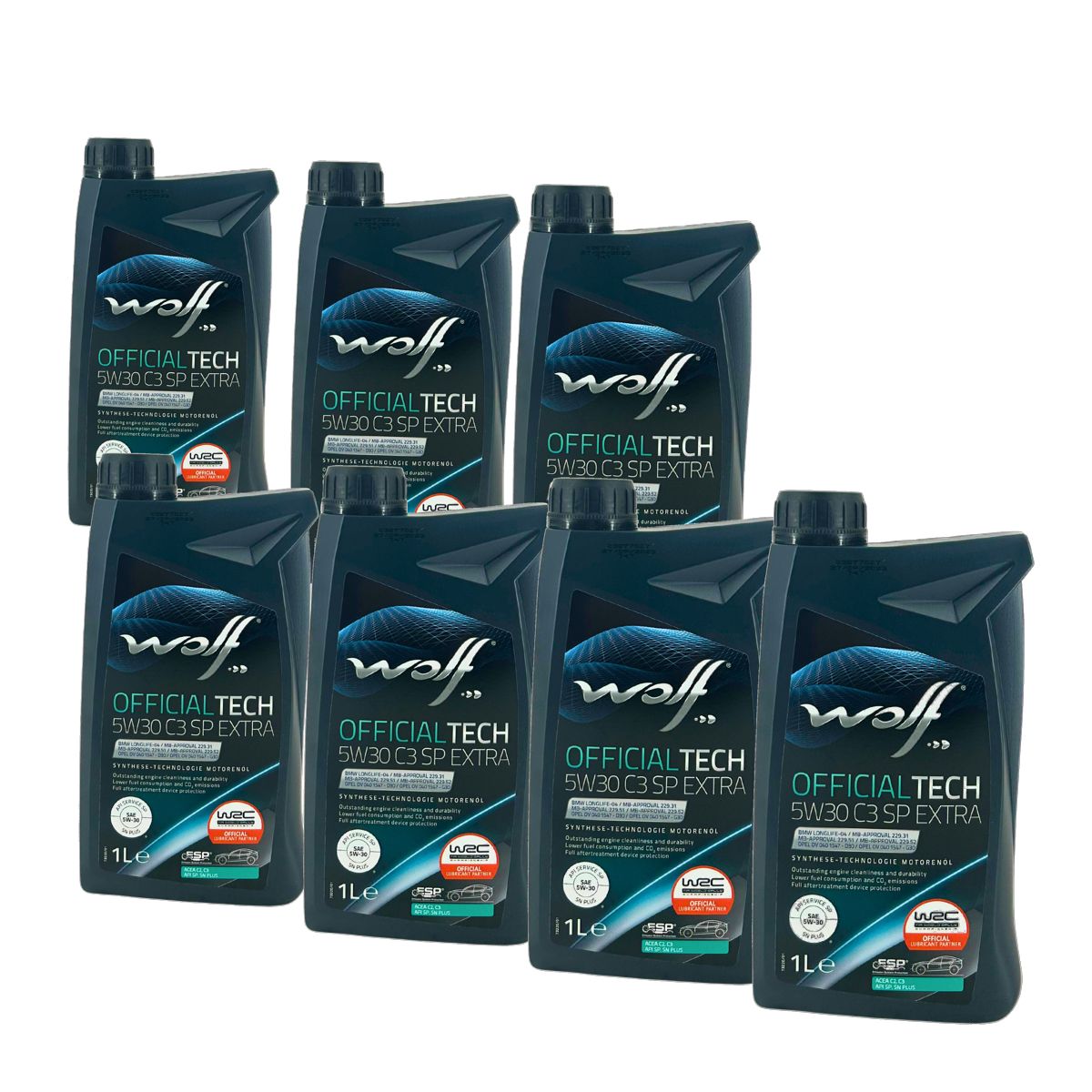 Wolf OfficialTech 5W-30 C3 SP Extra 7x1 Liter