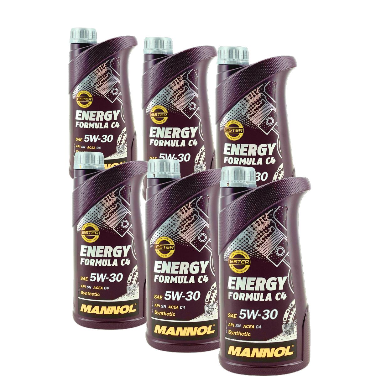 Mannol Energy Formula C4 5W-30 6x1 Liter