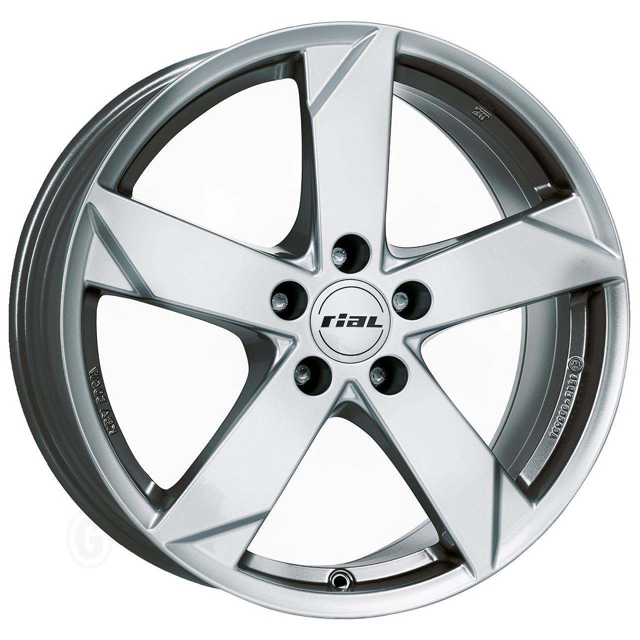 RIAL KODIAK 5-LOCH polarsilber 7.0Jx17 5x112 ET39