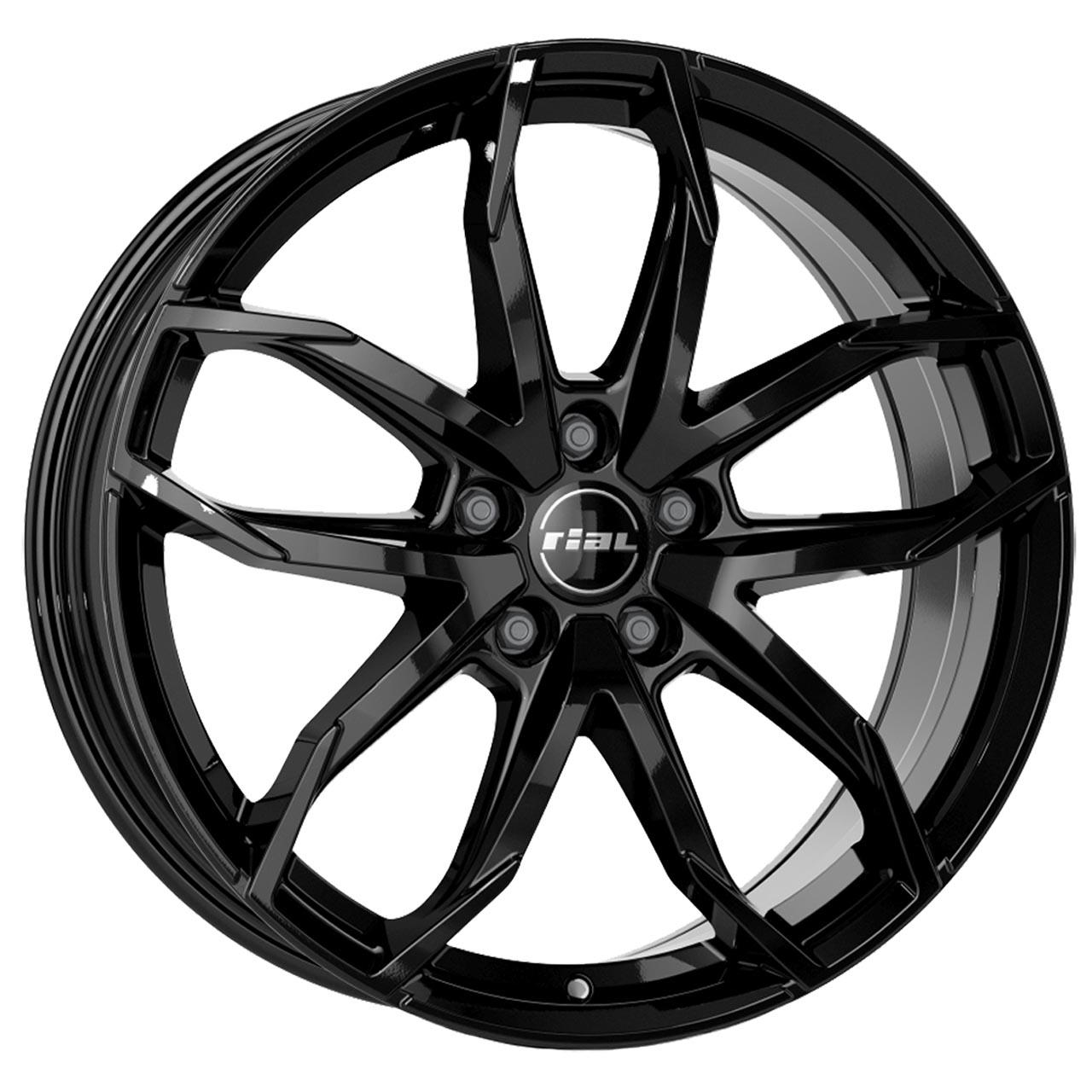 RIAL LUCCA 5-LOCH diamantschwarz 8.0Jx20 5x112 ET40