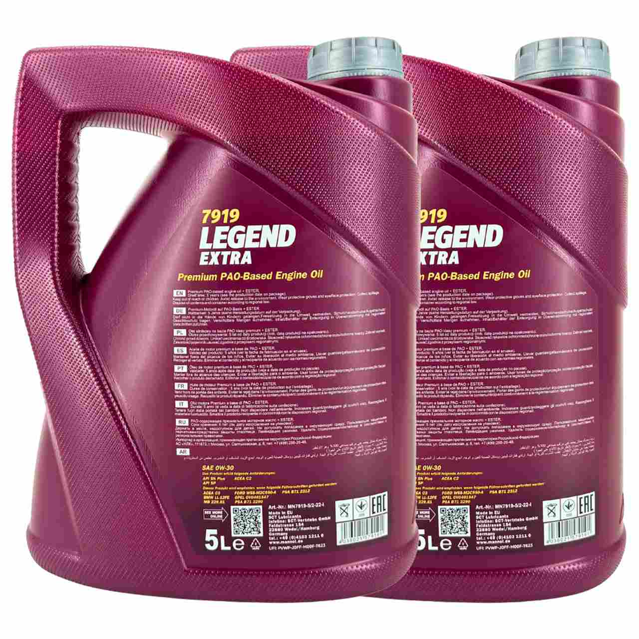 Mannol Legend Extra 0W-30 2x5 Liter