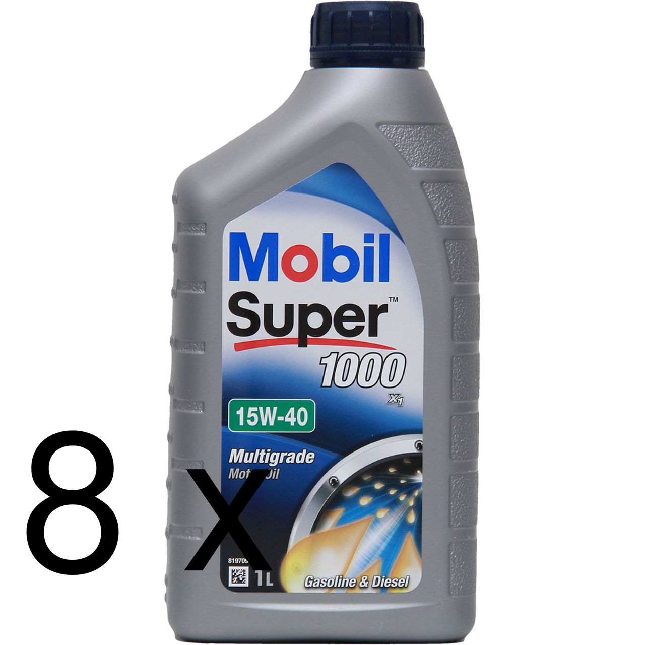 Mobil Super 1000 X1 15W-40 8x1 Liter Mobil Super 1000 X1 15W-40 8x1 Liter