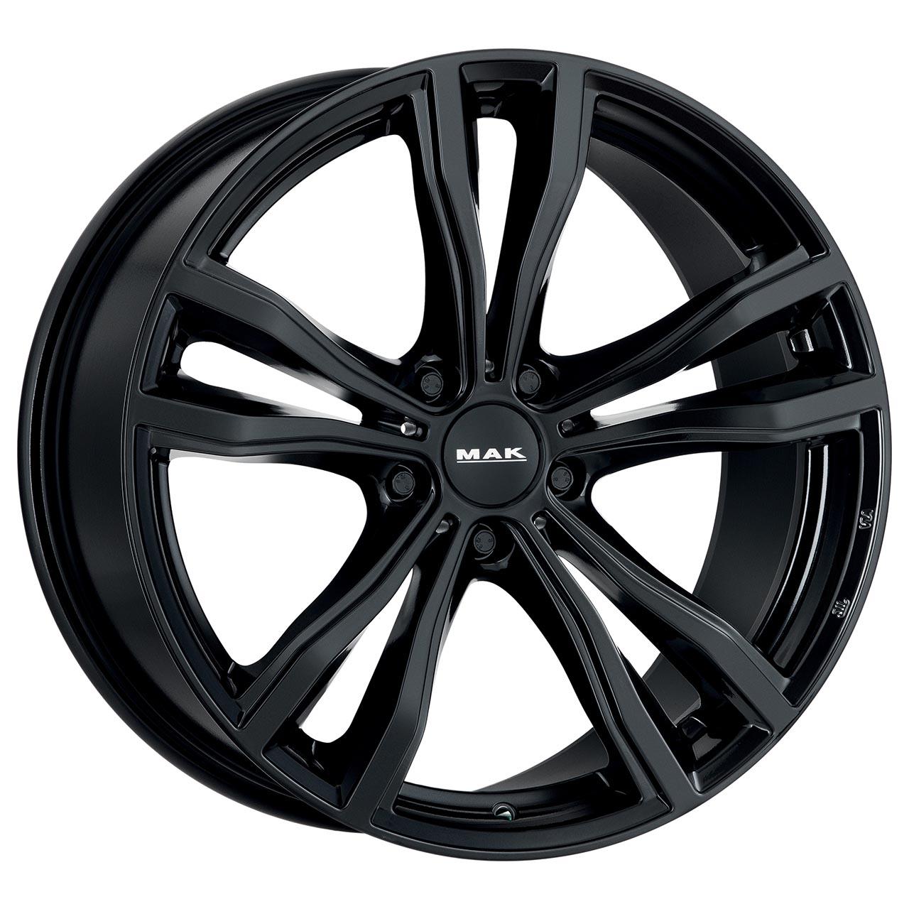 MAK WOLF gloss black 7.5Jx18 5x112 ET51