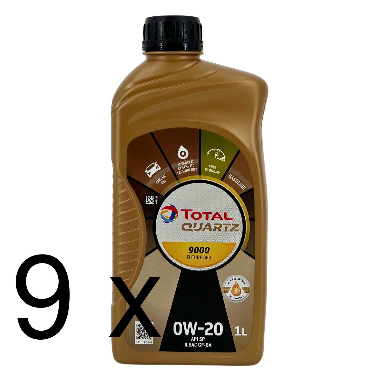 Total Quartz 9000 Future GF6 0W-20 9x1 Liter
