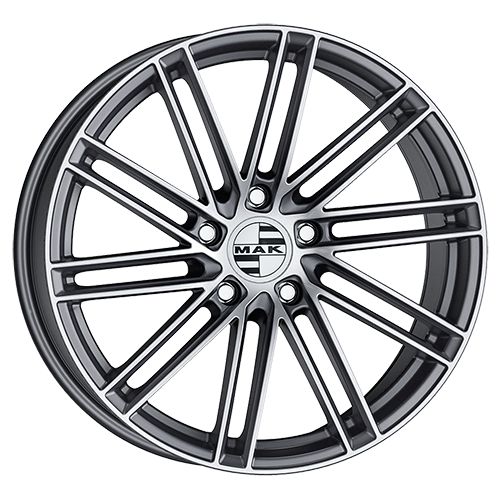 MAK LEIPZIG gun metallic mirror 9.5Jx21 5x130 ET68