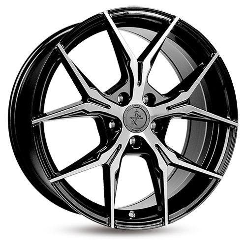 KESKIN WHEELS KT19 ANGEL black front polished 8.5Jx19 5x112 ET45