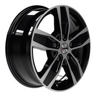 AUTEC TYP Q - QUANTRO 5L schwarz poliert 6.5Jx16 5x118 ET66