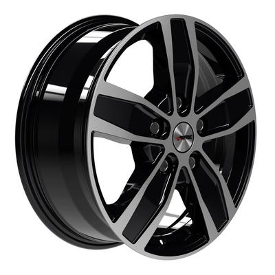 AUTEC TYP Q - QUANTRO 5L schwarz poliert 7.0Jx17 5x112 ET51