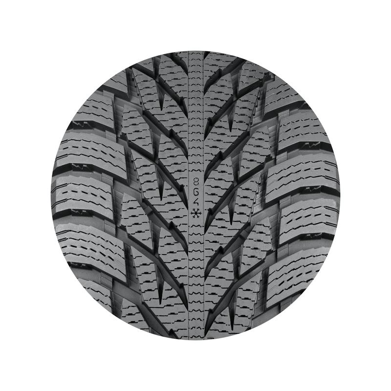 NORDMAN NORTH RS3 225/55R17 101R XL NORDIC COMPOUND BSW