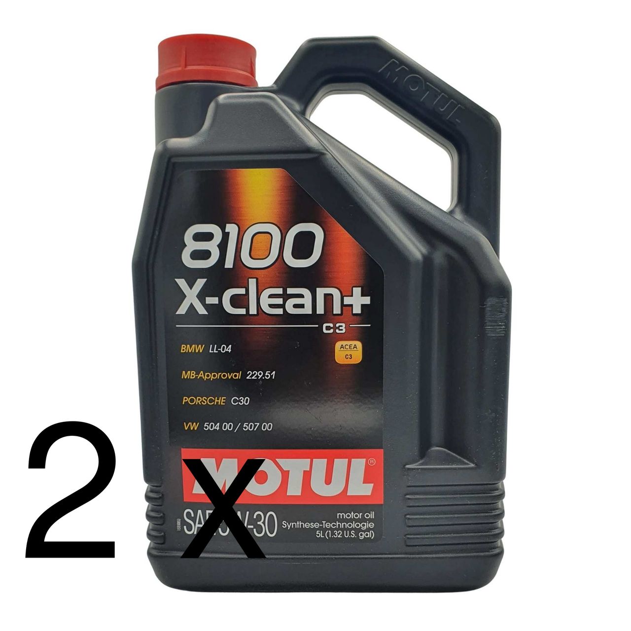 Motul 8100 X-clean+ 5W-30 2x5 Liter