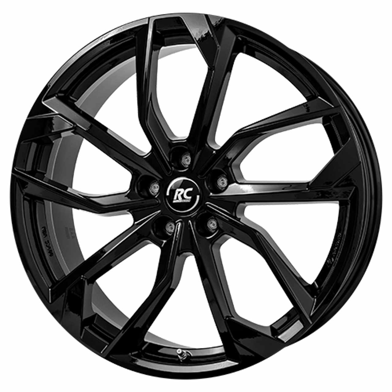 RC-DESIGN RC34 schwarz glanz (sg) 6.5Jx17 5x112 ET43