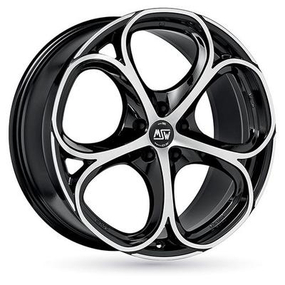 MSW (OZ) MSW 82 gloss black full polished 8.0Jx18 5x110 ET30
