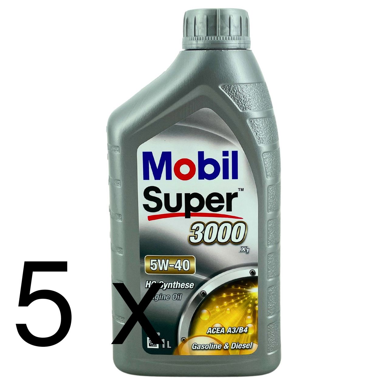 Mobil Super 3000 X1 5W-40 5x1 Liter Mobil Super 3000 X1 5W-40 5x1 Liter