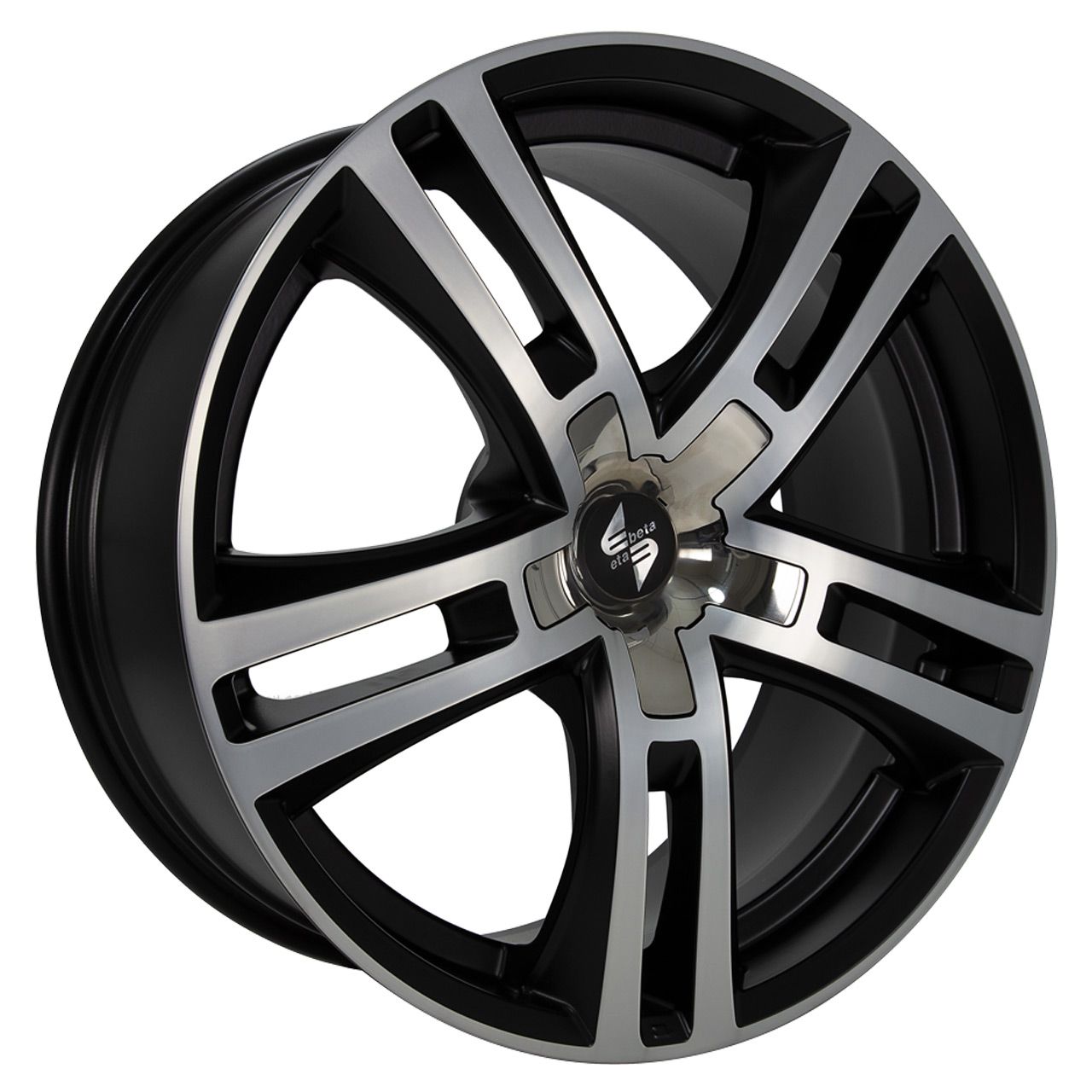 ETABETA URIEL black matt full polished 10.0Jx22 5x112 ET40
