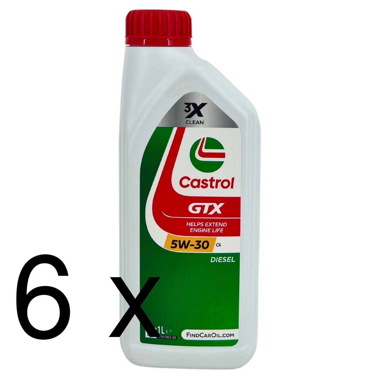 Castrol GTX 5W-30 C4 6x1 Liter