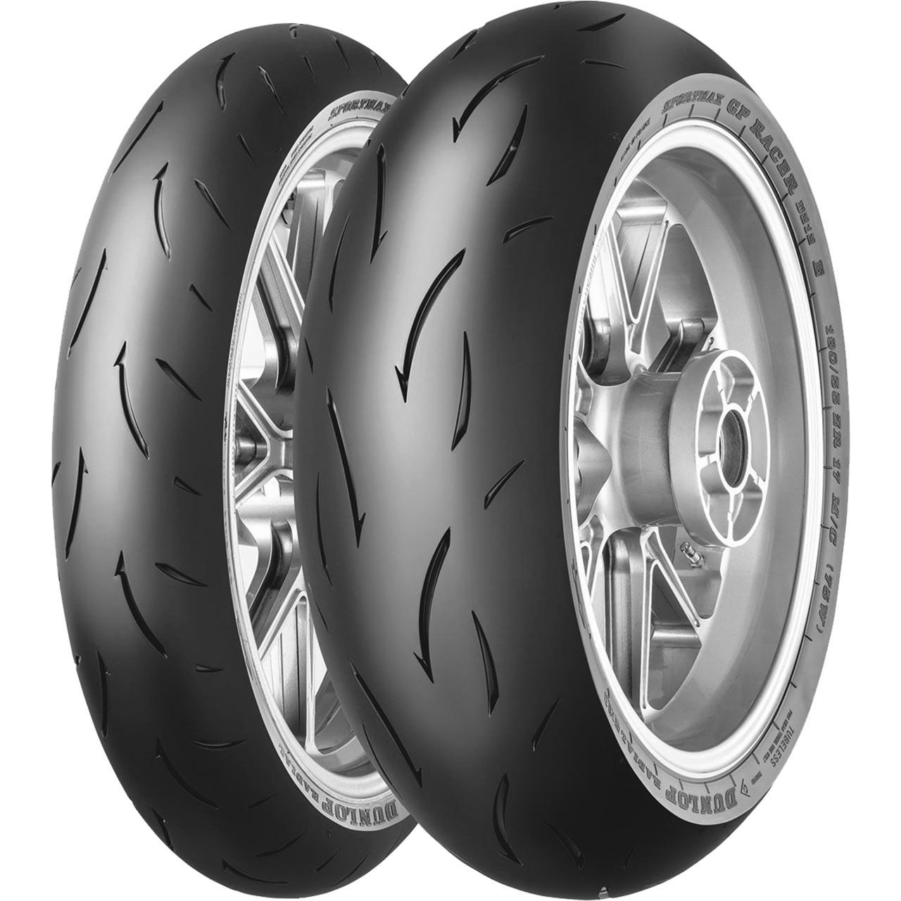 DUNLOP SPORTMAX GP RACER D212 (E) 190/55 R17 M/C TL 75(W) REAR