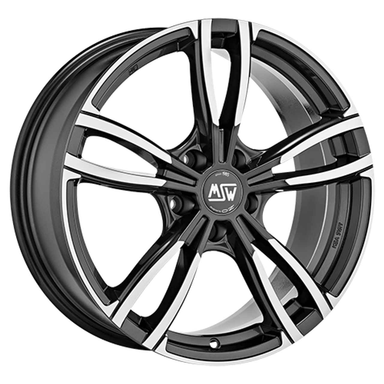MSW (OZ) MSW 73 gloss dark grey full polished 8.0Jx18 5x112 ET28
