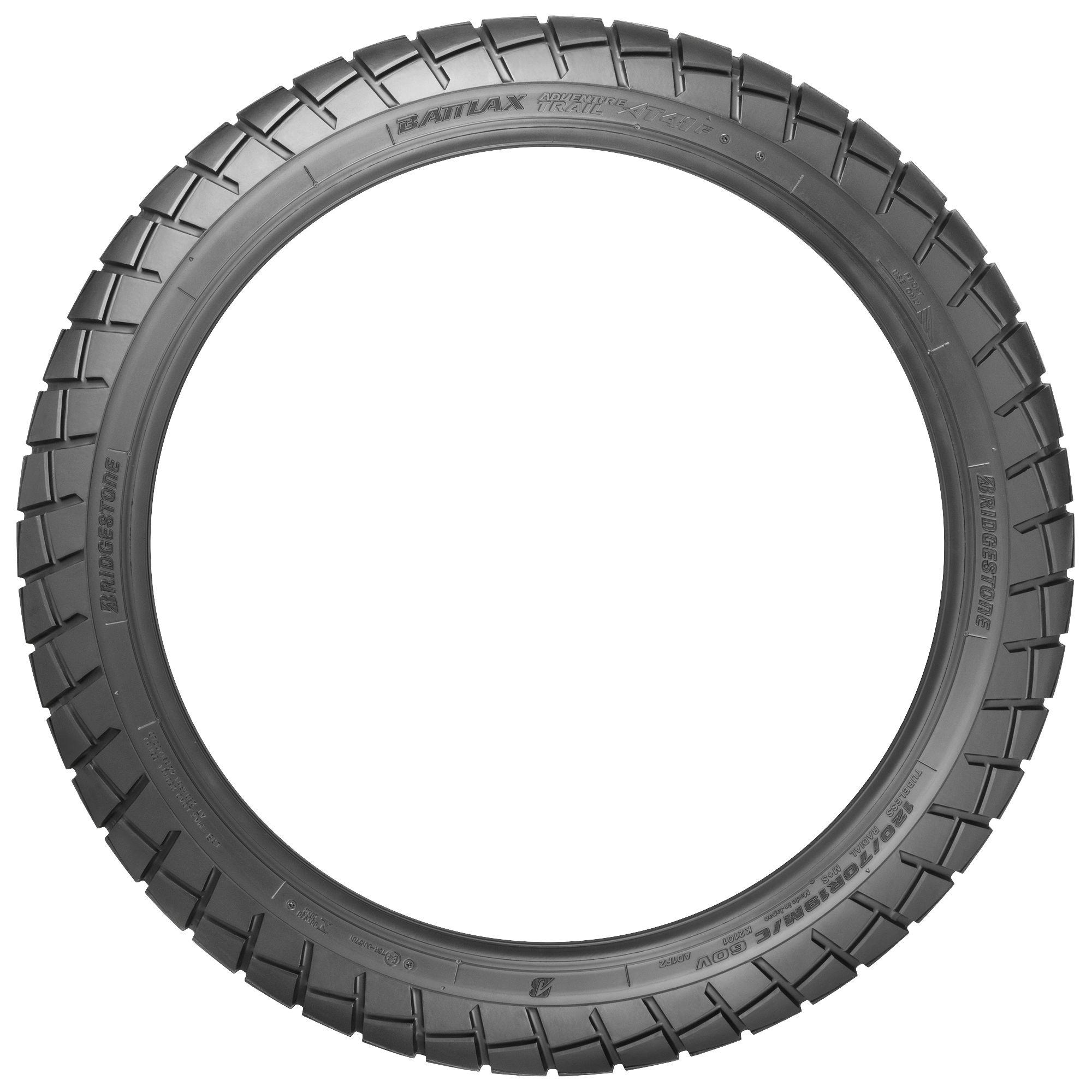 BRIDGESTONE 120/70 R 19 M/C TL 60V BATTLAX ADVENTURE TRAIL AT41 M+S