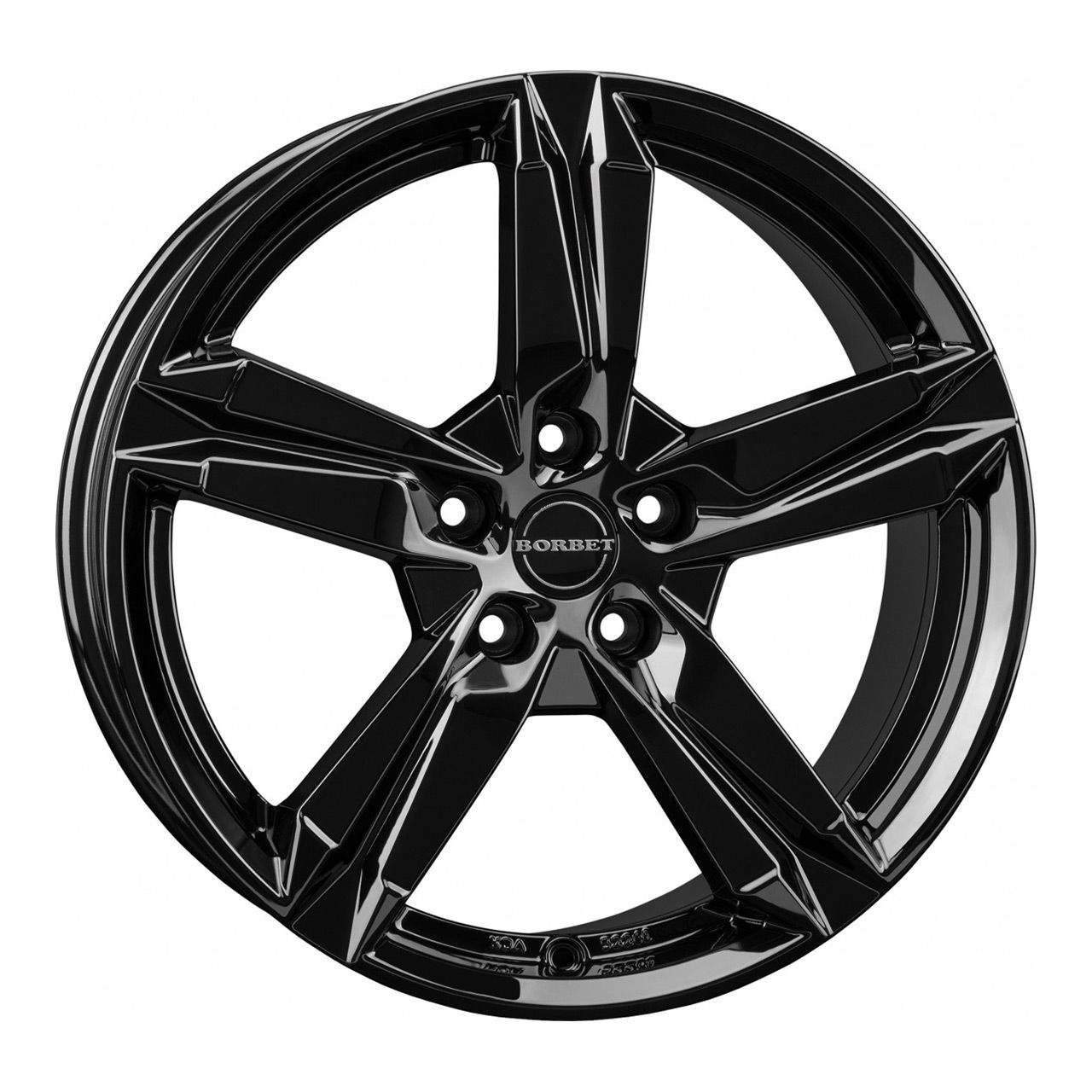 BORBET DESIGN T10 black glossy 6.5Jx16 5x112 ET42
