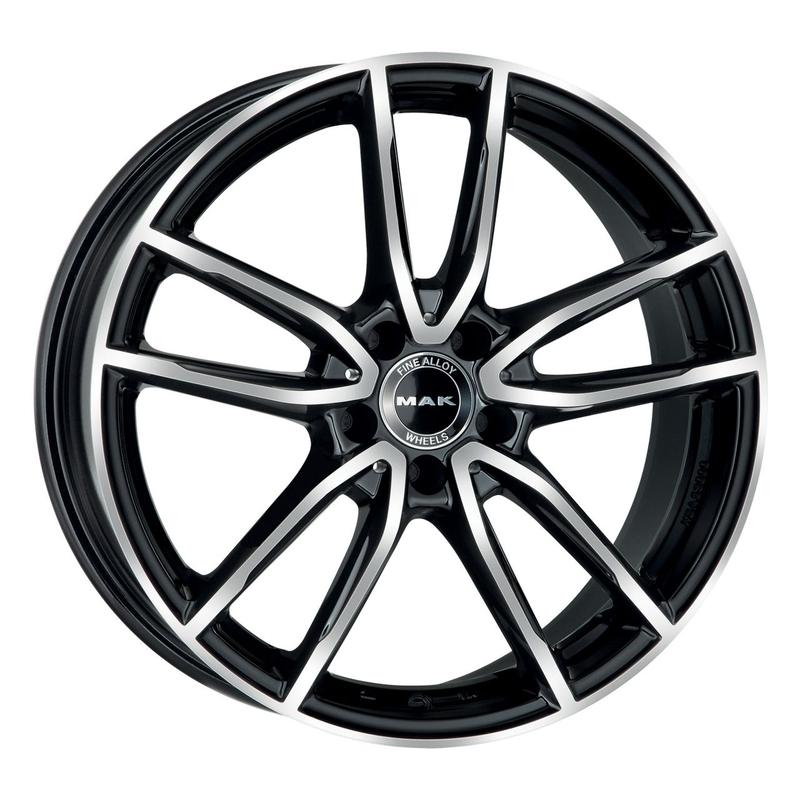 MAK EVO black mirror 7.5Jx17 5x112 ET29