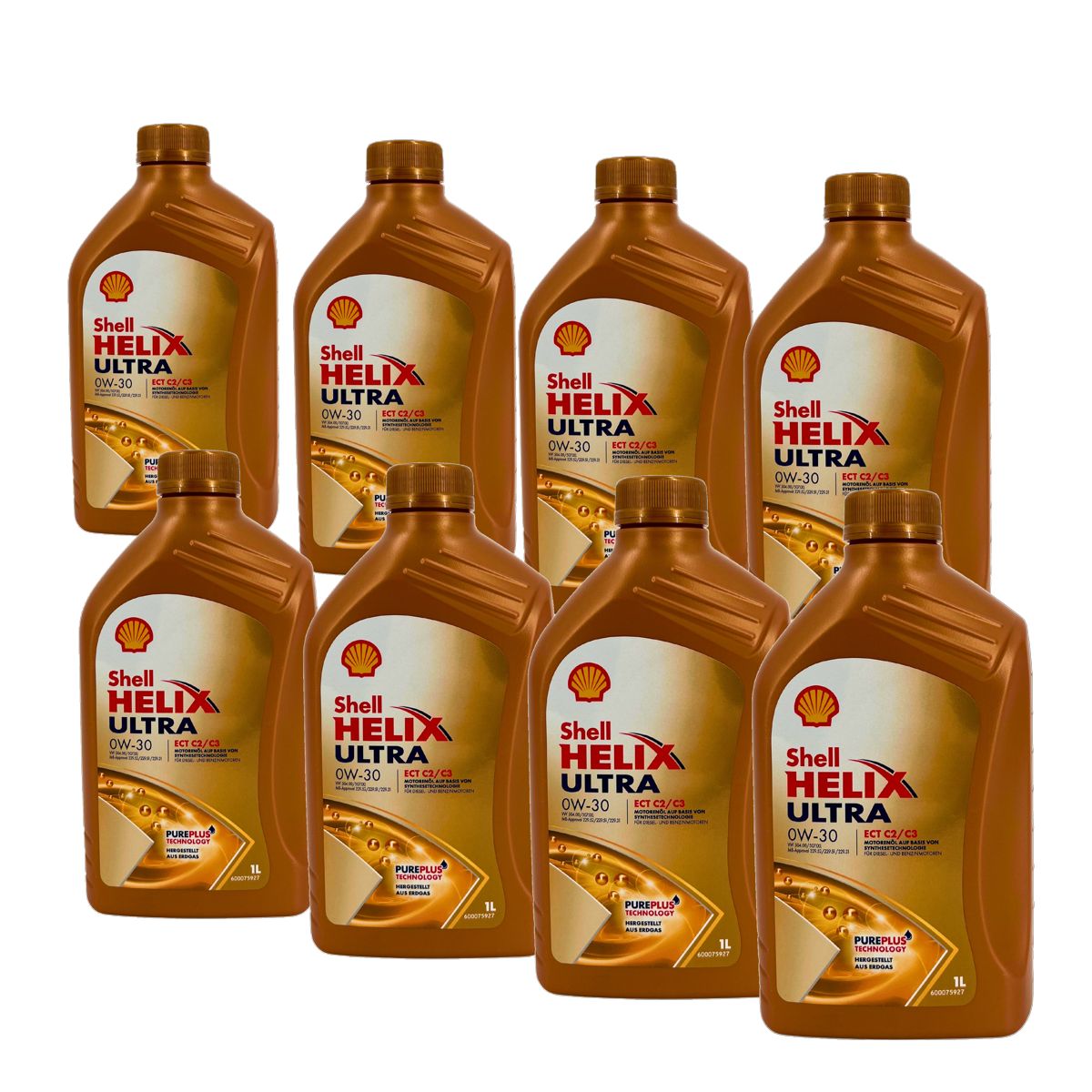 Shell Helix Ultra ECT C2 C3 0W-30 8x1 Liter