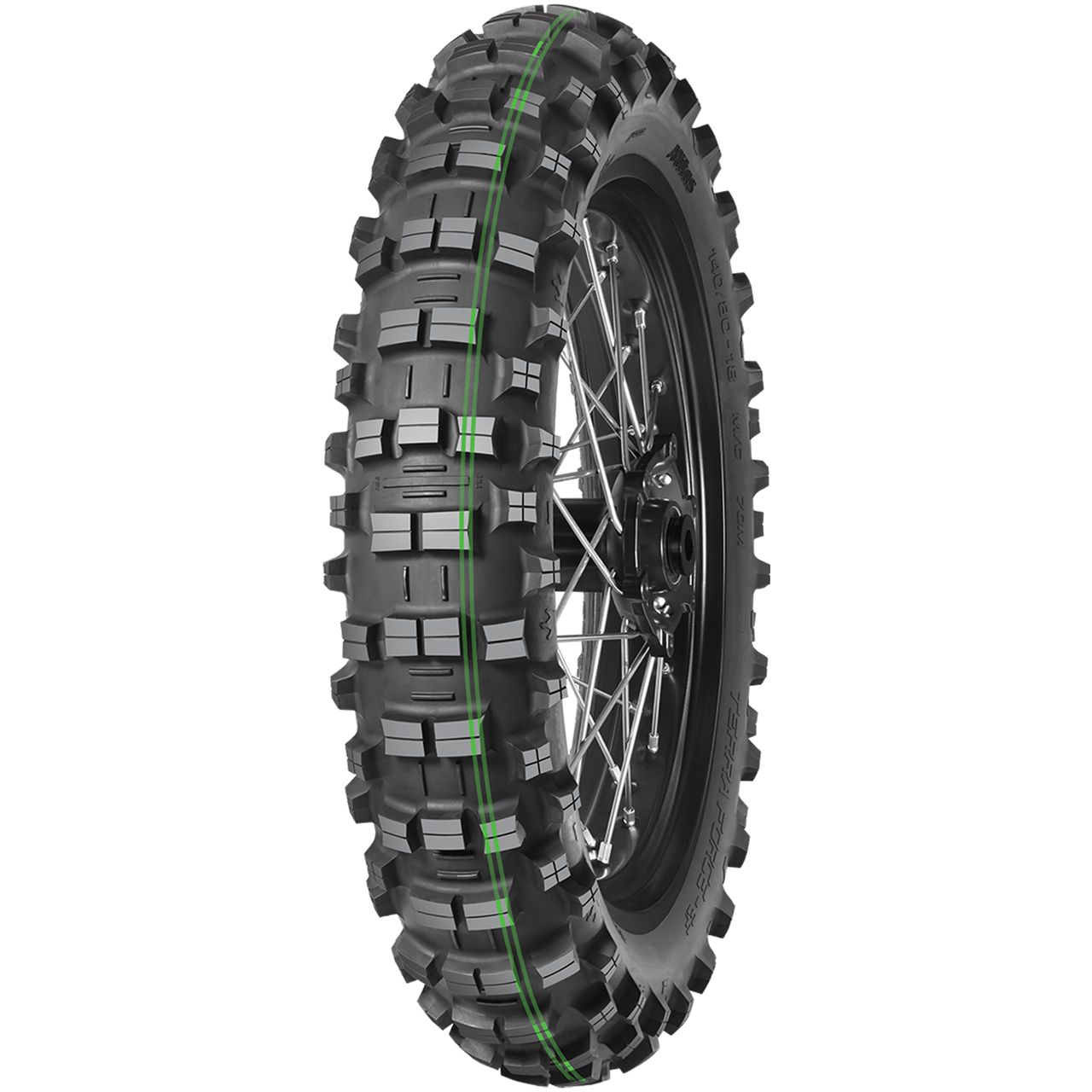 MITAS TERRA FORCE-EF PRO (2xGREEN) 140/80 - 18 TT 70M NHS REAR