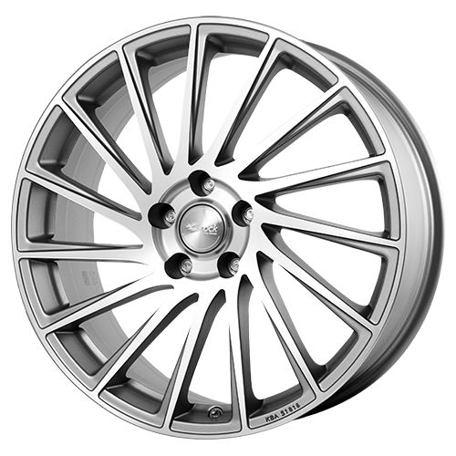 BROCK B39 ferric grau vollpoliert 7.0Jx17 4x98 ET35