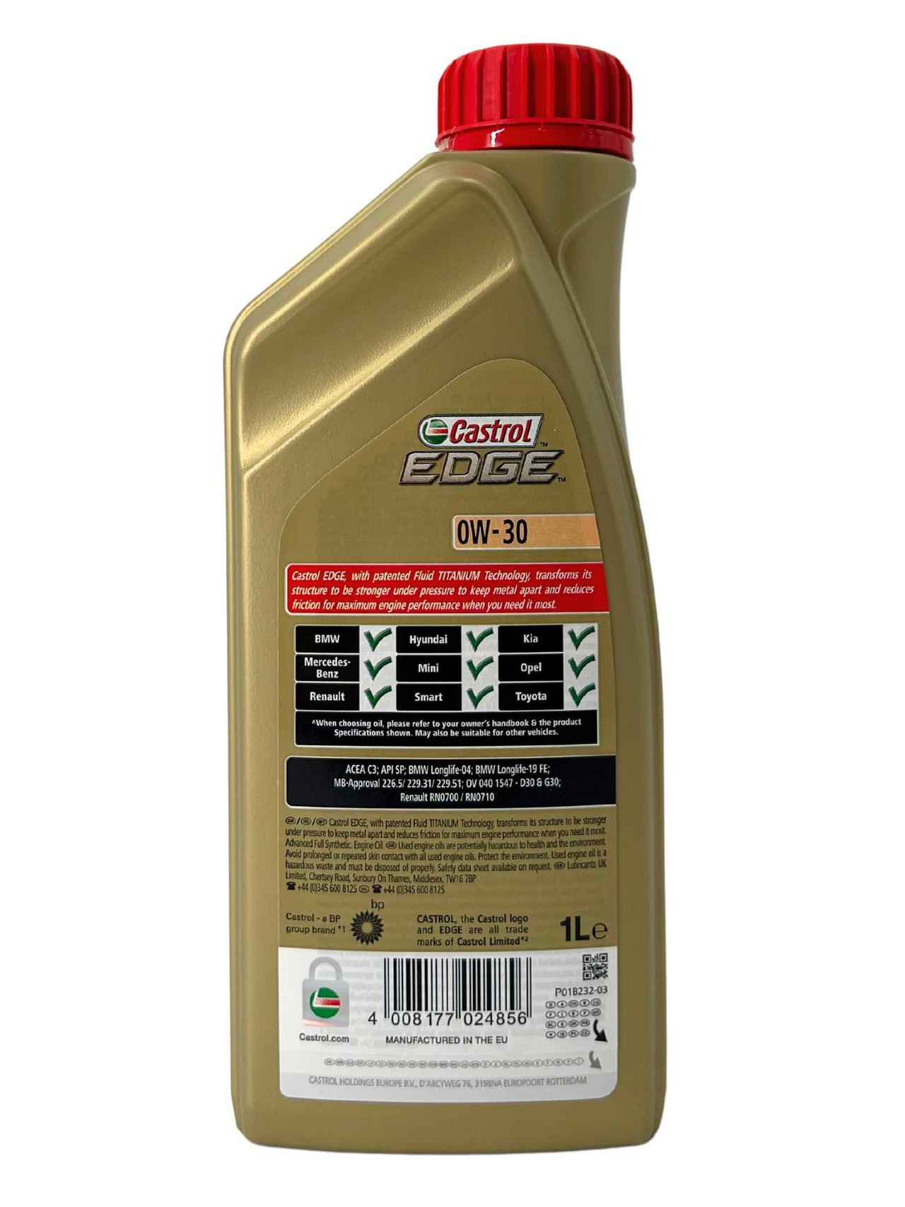 Castrol Edge 0W-30 1 Liter