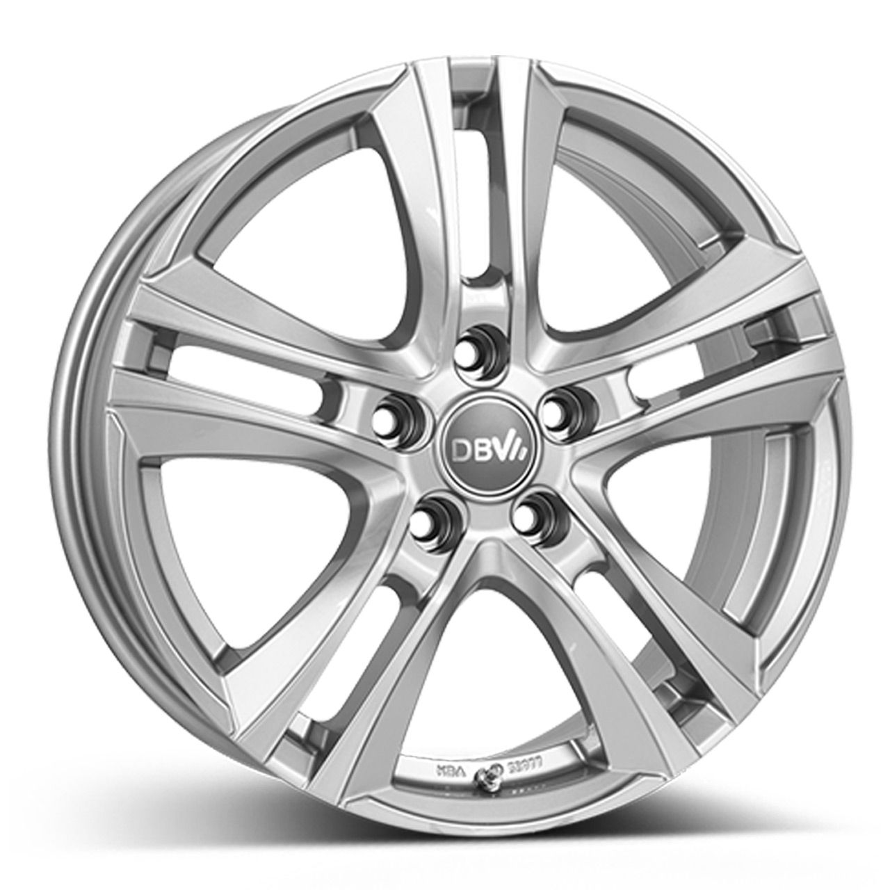 DBV ANDORRA II hypersilber 7.0Jx17 5x100 ET35