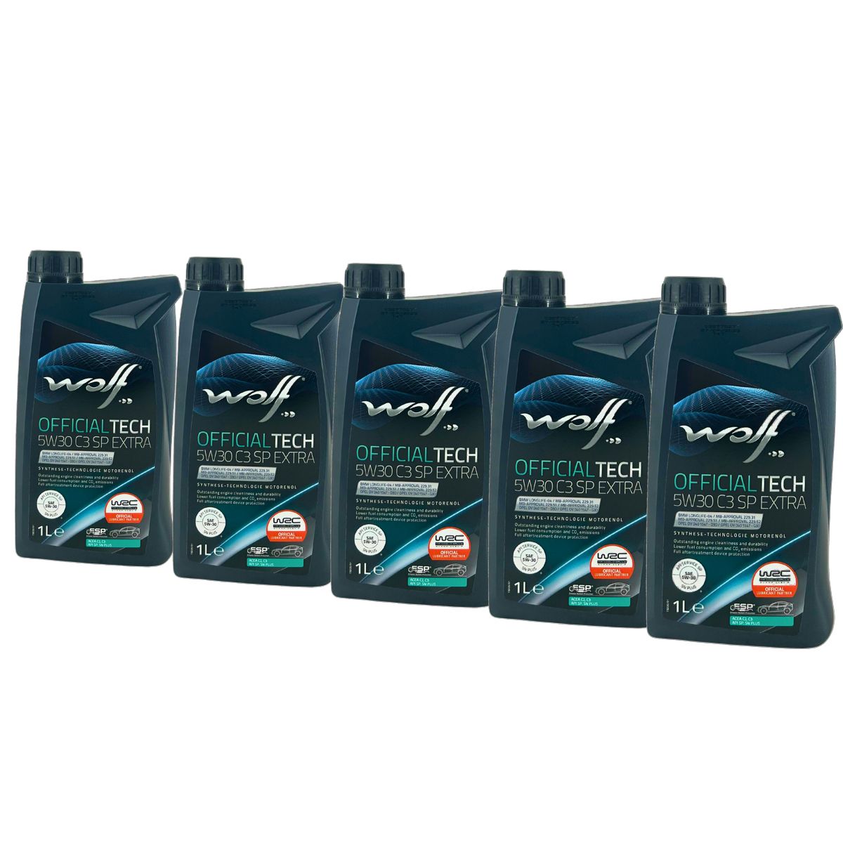 Wolf OfficialTech 5W-30 C3 SP Extra 5x1 Liter