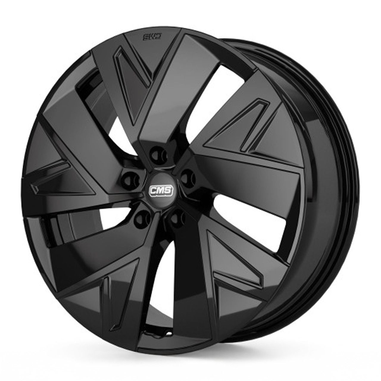 CMS C32-AERO ECE complete black gloss 8.0Jx19 5x112 ET45