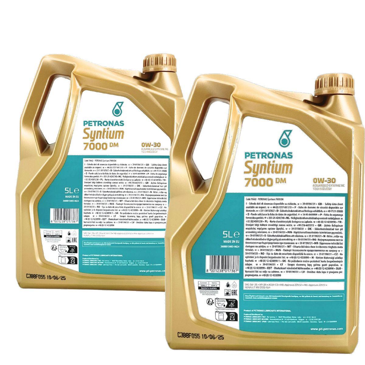 Petronas Syntium 7000 DM 0W-30 SN 2x5 Liter