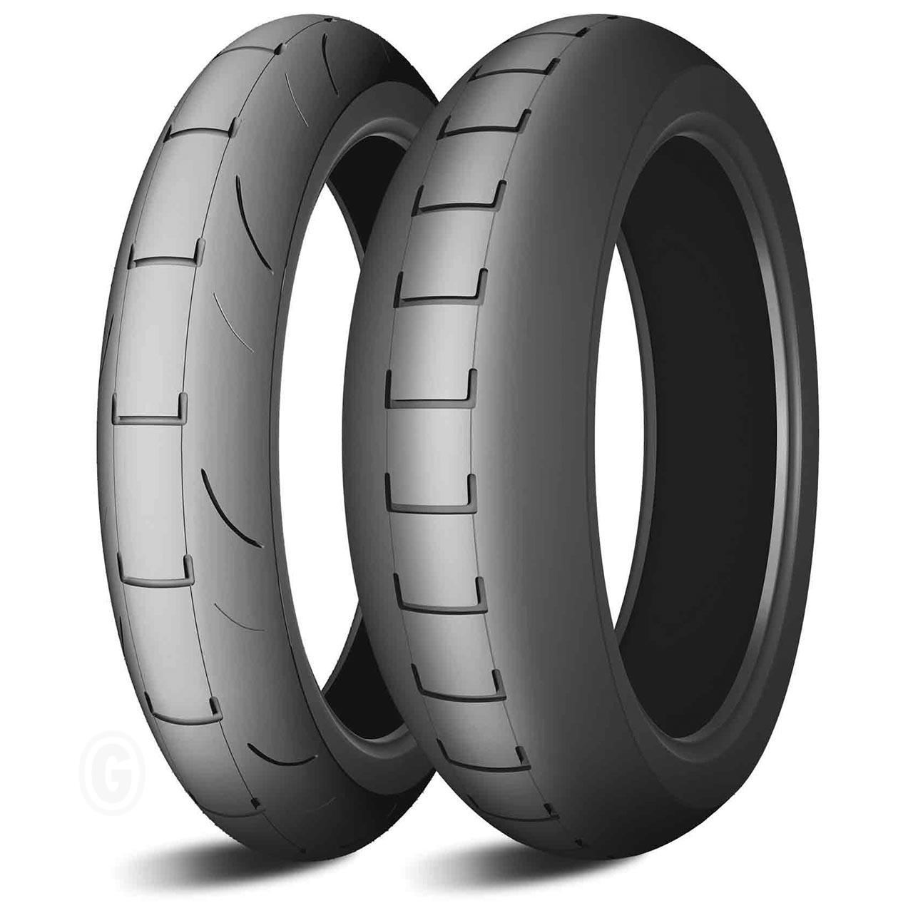 MICHELIN POWER SUPERMOTO B FRONT 120/80 R16 TL  NHS FRONT