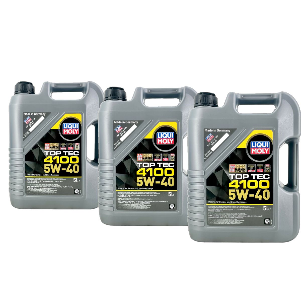 Liqui Moly Top Tec 4100 5W-40 3x5 Liter