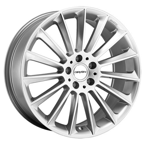 CARMANI CA 17 FRITZ white silver 9.0Jx18 5x112 ET49