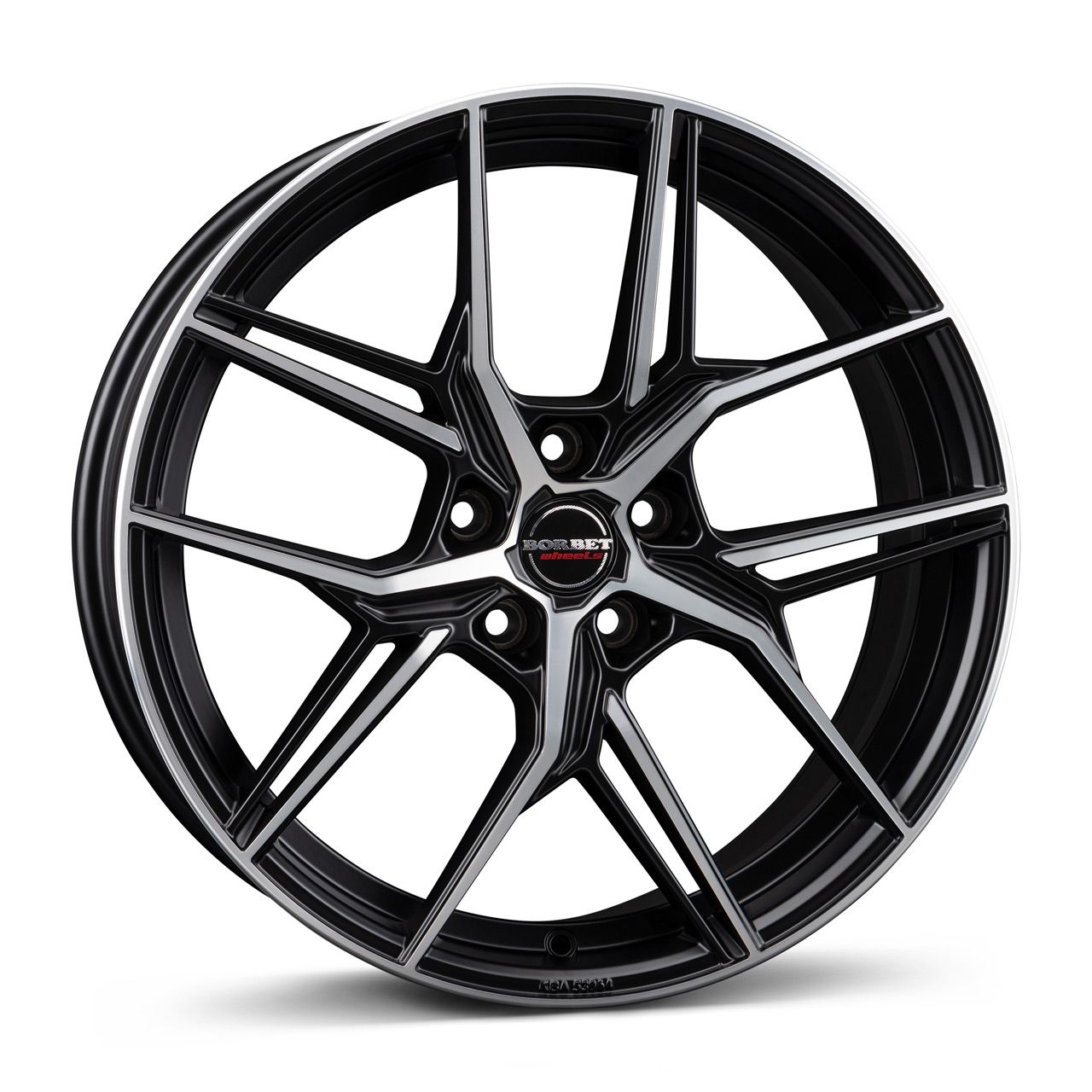 BORBET DESIGN QX black polished matt 8.5Jx20 5x112 ET30