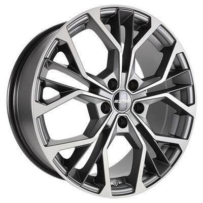 GMP MATISSE matt anthracite diamond 7.0Jx17 4x100 ET45