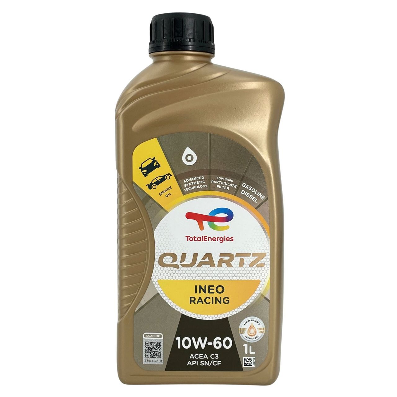 Total Quartz Ineo Racing 10W-60 5x1 Liter