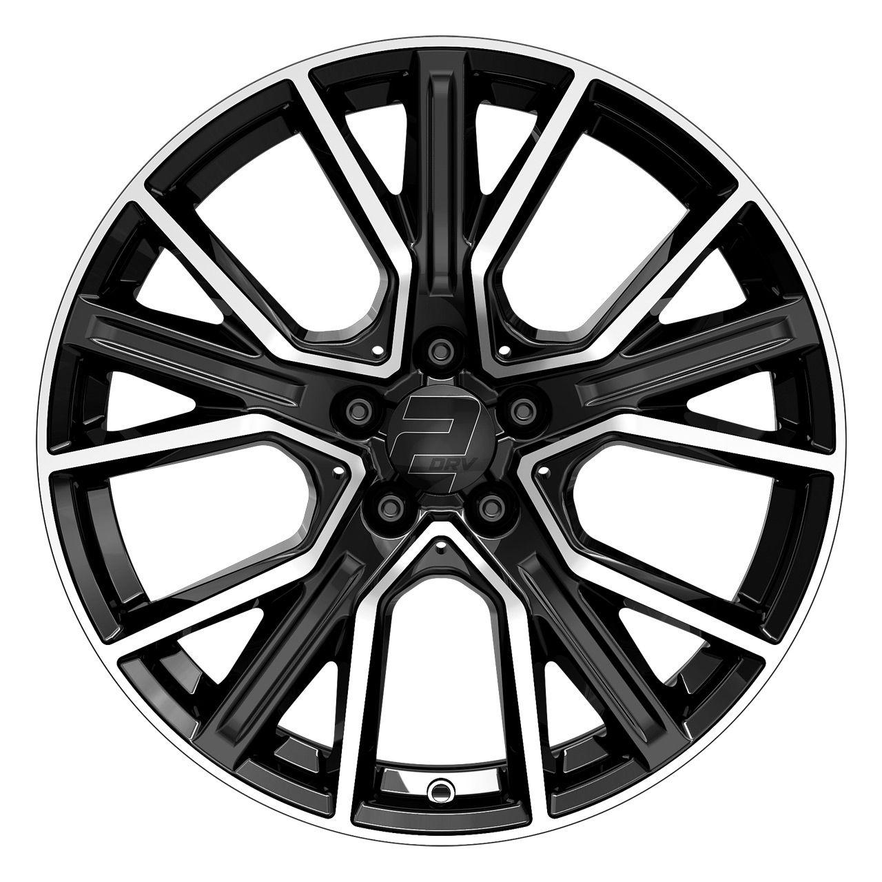 WHEELWORLD-2DRV WH34 black full machined 7.5Jx17 5x112 ET50