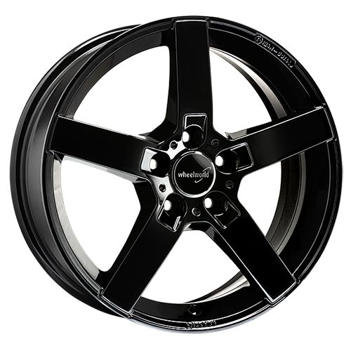 WHEELWORLD-2DRV WH31 black glossy painted 6.5Jx16 5x115 ET41