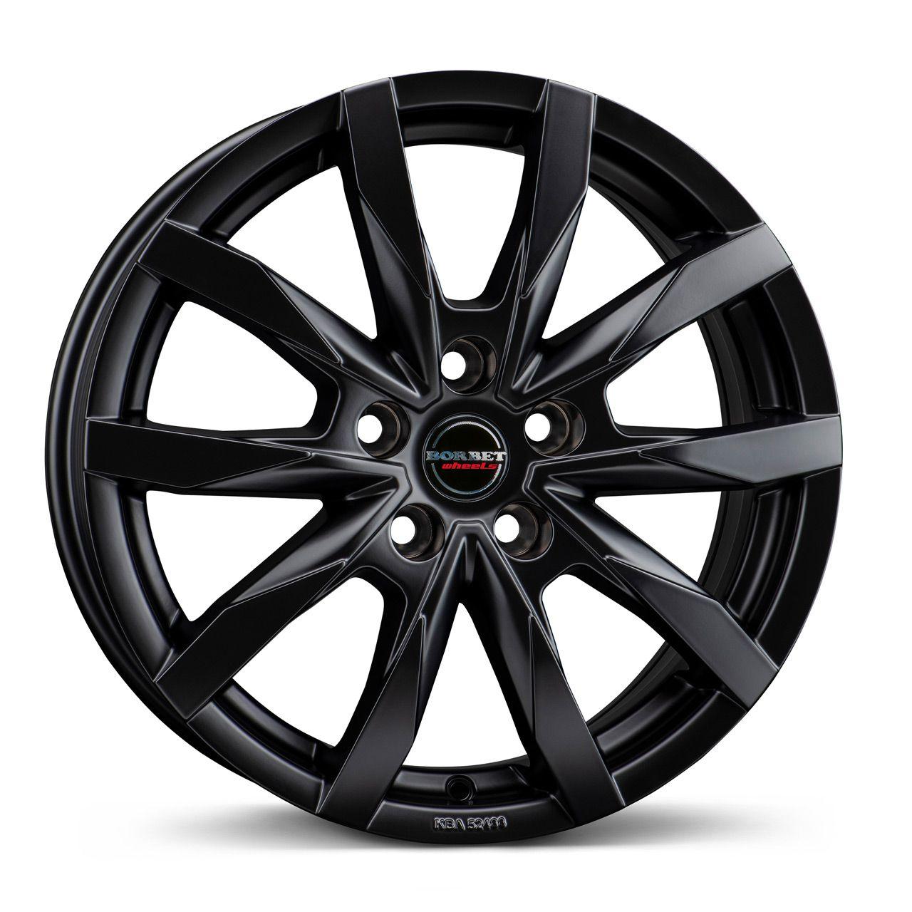 BORBET DESIGN CW5 black matt 6.5Jx16 5x120 ET60