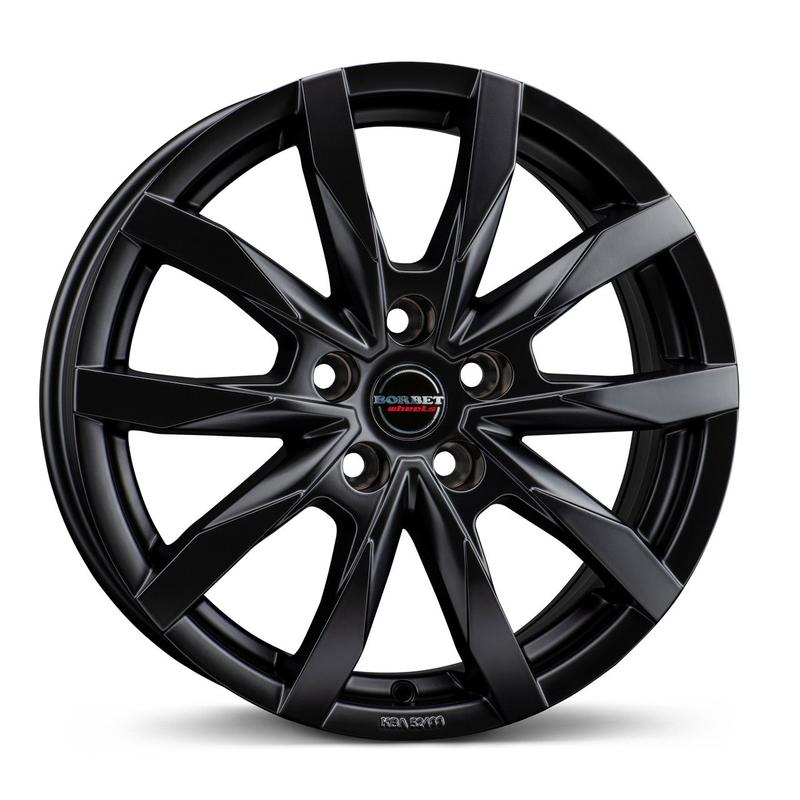 BORBET DESIGN CW5 black matt 7.5Jx18 5x118 ET53