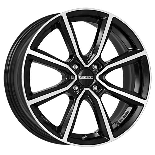 DEZENT DEZENT TN DARK schwarz poliert 6.5Jx16 4x100 ET35
