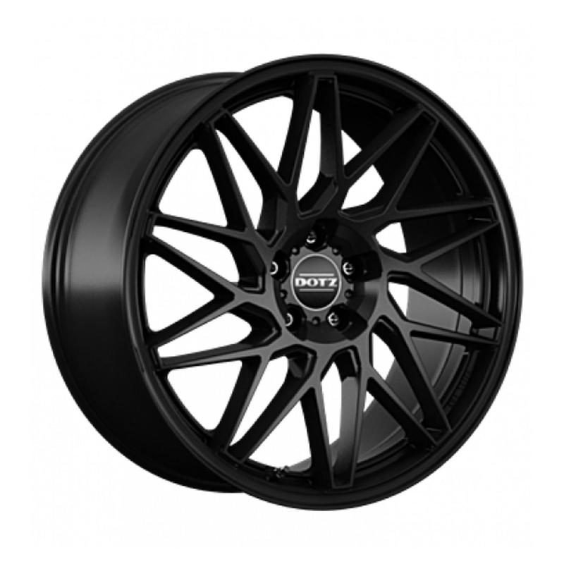 DOTZ TANAKA BLACK black matt 10.0Jx21 5x112 ET40