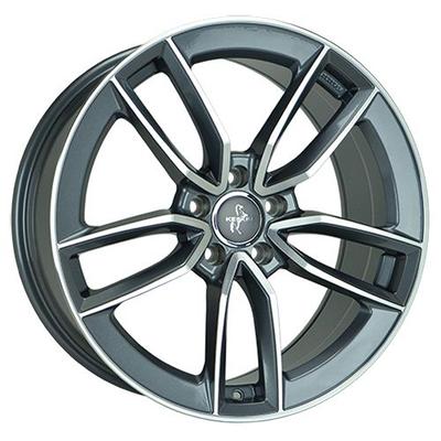 KESKIN WHEELS KT21 ELEGANT palladium front polished 7.5Jx17 5x112 ET30