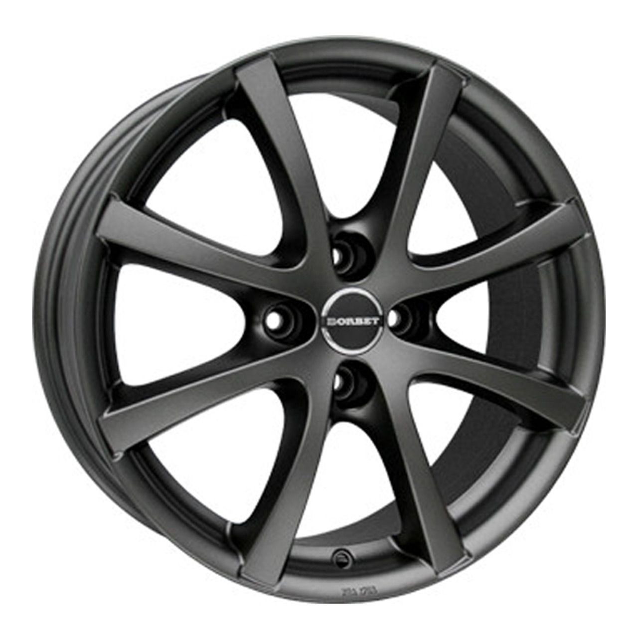 BORBET DESIGN LV4 mistral anthrazit matt 7.0Jx17 4x100 ET38